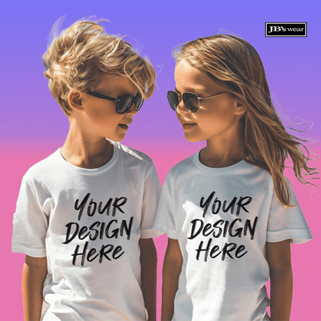 Printed Comfort Kids T-Shirts Brisbane
